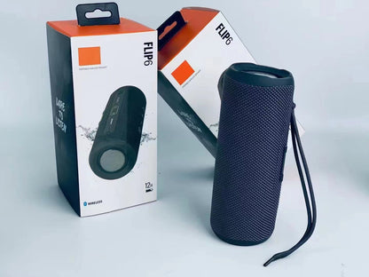 Cross-border new FLIP6 wireless Bluetooth stereo portable outdoor plug-in card kaleidoscope 6 generation subwoofer stereo
