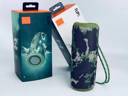 Cross-border new FLIP6 wireless Bluetooth stereo portable outdoor plug-in card kaleidoscope 6 generation subwoofer stereo